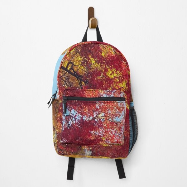 Item preview, Autumn Change of Colors, Red, Yellow Leaves designed and sold by WhiteSoftPetals.