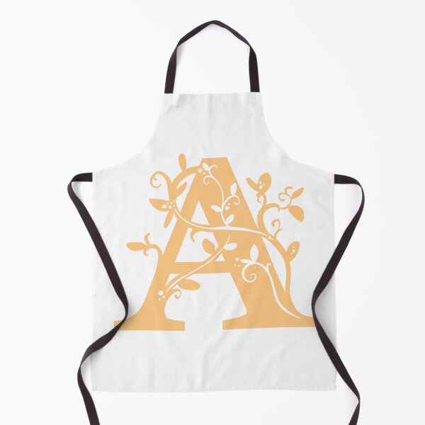 Item preview, Orange Capital Letter A With Vines designed and sold by Victoria Lehnard.