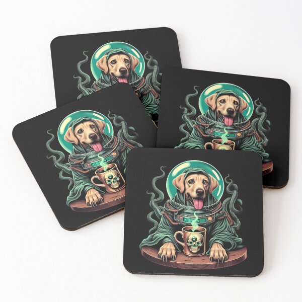 Item preview, Necromancer Labrador Retriever Dog funny vintage t-shirts designed and sold by PAVOXAR.