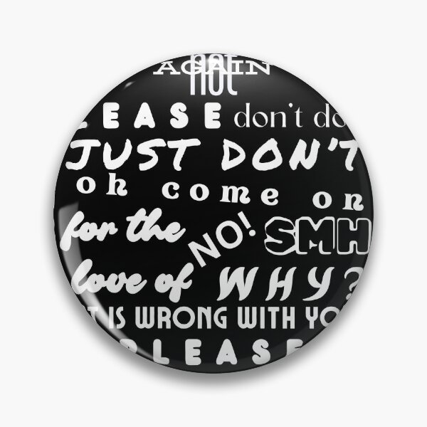 Item preview, Just Don't Do It!  designed and sold by ZebraKnees.