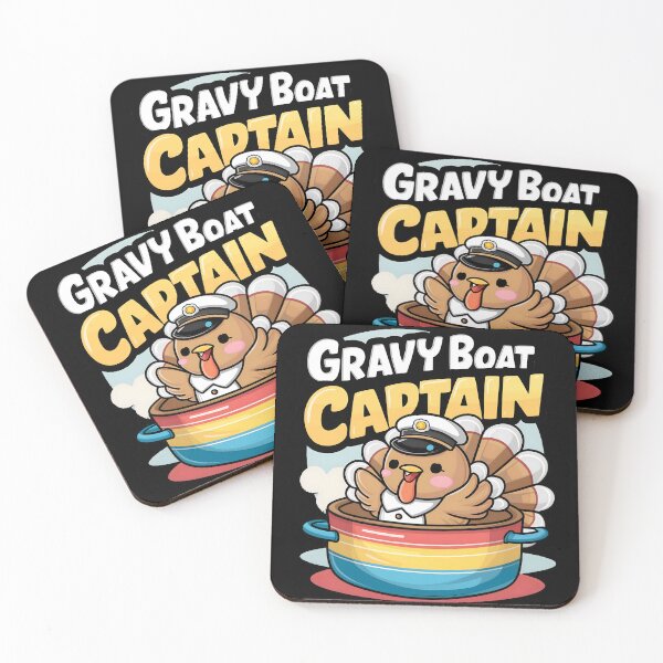 Item preview, Gravy Boat Captain designed and sold by PlanetMarker.