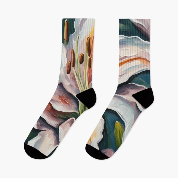 Item preview, Stargazer Lily Flower Impasto style designed and sold by Glimmersmith.