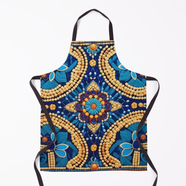 Item preview, Beaded blue design designed and sold by Roxburylane.