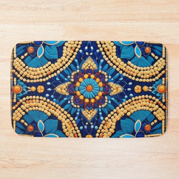 Item preview, Beaded blue design  designed and sold by Roxburylane.