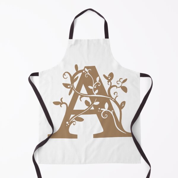 Item preview, Brown Capital Letter A With Vines designed and sold by Victoria Lehnard.