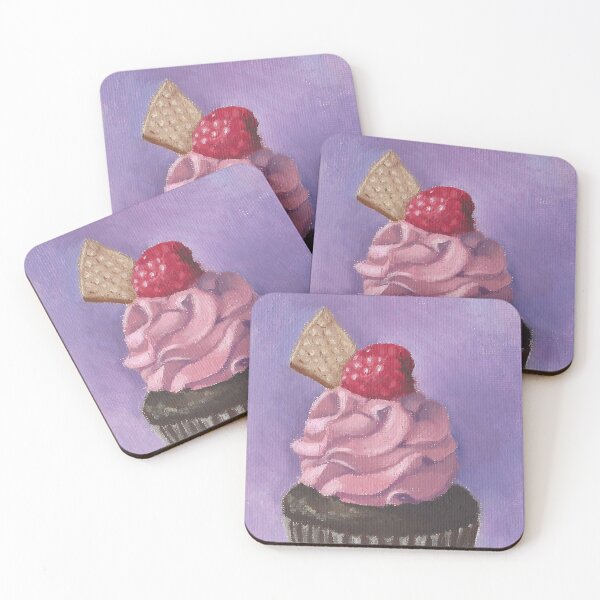Item preview, Cupcake oil painting on canvas designed and sold by Assol Kovtun.