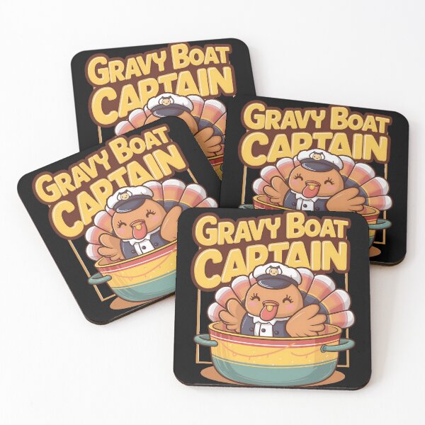 Item preview, Gravy Boat Captain designed and sold by PlanetMarker.