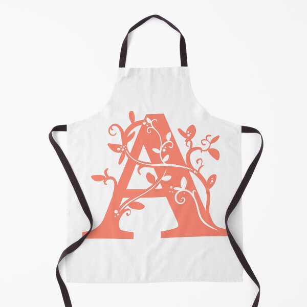Item preview, Red Capital Letter A With Vines designed and sold by Victoria Lehnard.