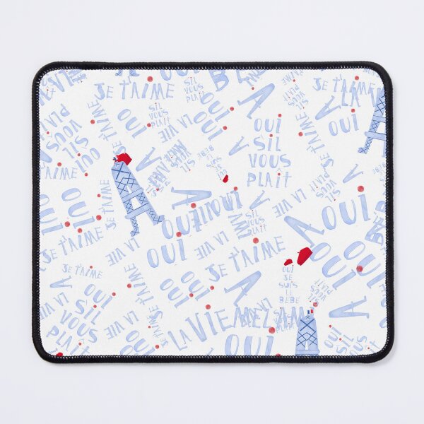 Item preview, Eiffel Tower Red Beret French graffiti pattern designed and sold by monpetitbijou.