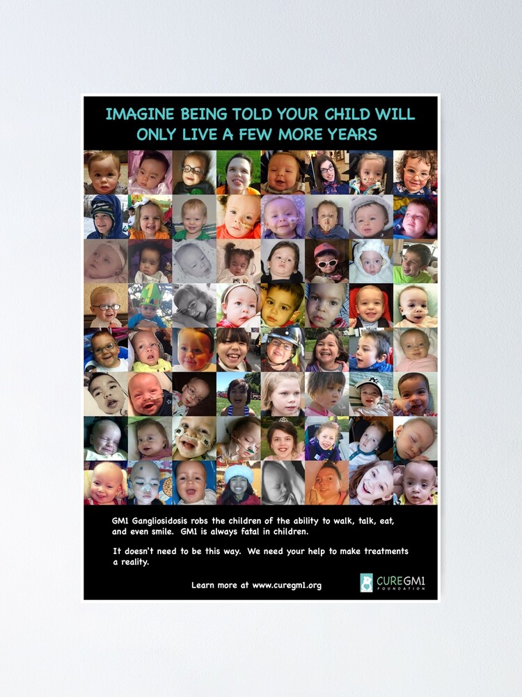 Thumbnail 2 of 3, Poster, GM1 Gangliosidosis Poster designed and sold by arrtworks.
