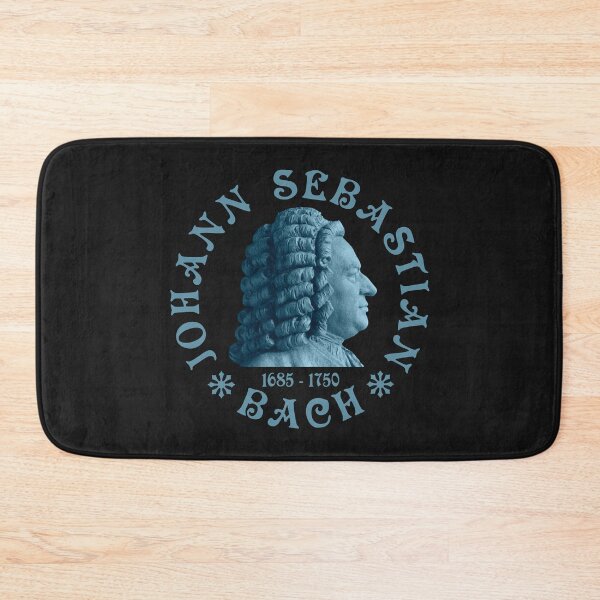 Item preview, Johann Sebastian Bach - 04 - Vintage Design - Blue - RB designed and sold by GrandArtists.