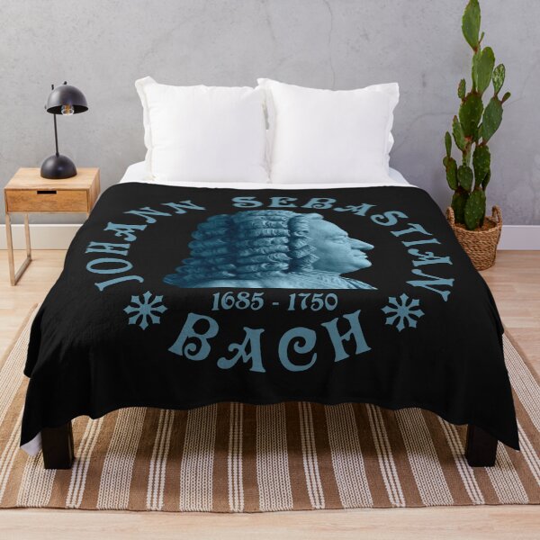 Item preview, Johann Sebastian Bach - 04 - Vintage Design - Blue - RB designed and sold by GrandArtists.