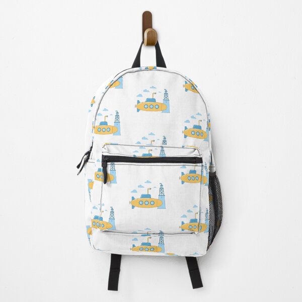 Item preview, Submarine near a research station doodle illustration designed and sold by rasagamastore.