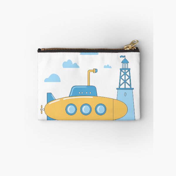 Item preview, Submarine near a research station doodle illustration designed and sold by rasagamastore.