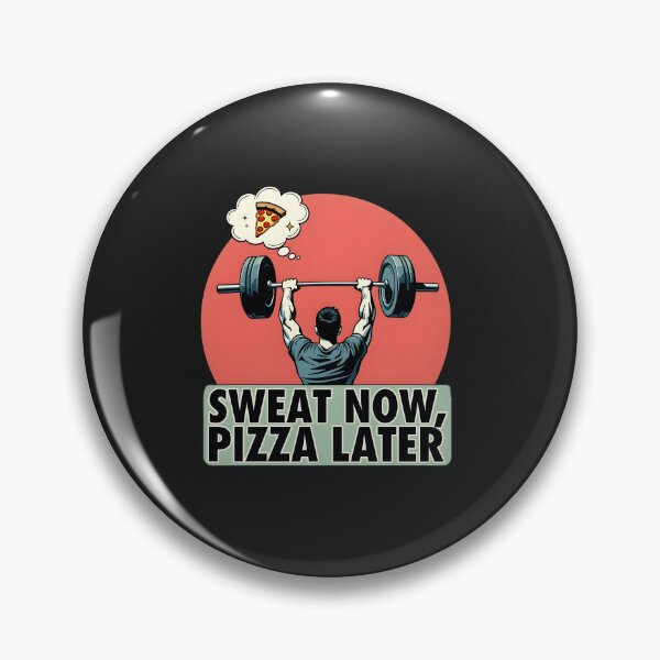 Item preview, Sweat Now Pizza Later T-Shirt designed and sold by fashionsicon.