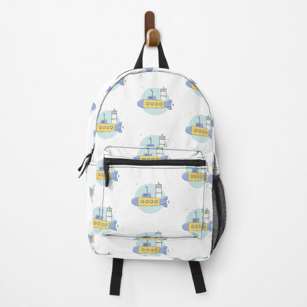 Item preview, Submarine near a research station doodle illustration designed and sold by rasagamastore.
