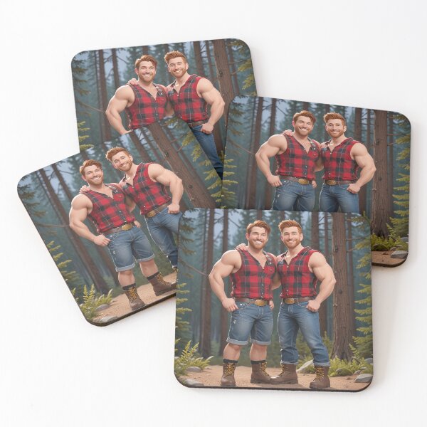Item preview, BrawnyAi Lumberlandia's 3D Lumberjack Ginger Couple designed and sold by BrawnyAi.