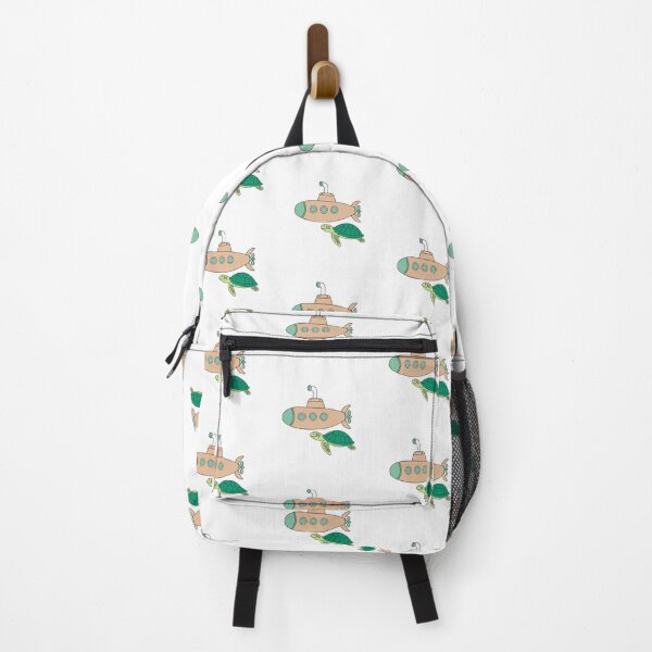 Item preview, Submarine with a sea turtle doodle illustration designed and sold by rasagamastore.