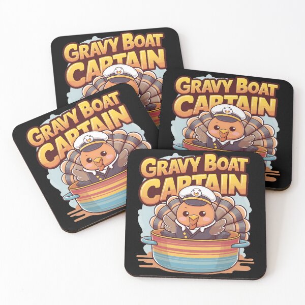 Item preview, Gravy Boat Captain designed and sold by PlanetMarker.