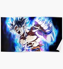 Goku Mastered Ultra Instinct Poster