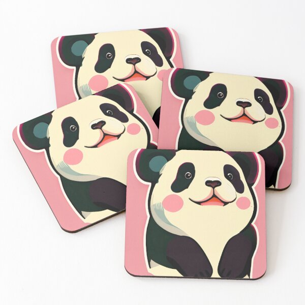 Item preview, Kimo-kawa Panda - Creepy-Cute Panda by Sakura Kawaii Studio designed and sold by SakuraJapanArt.