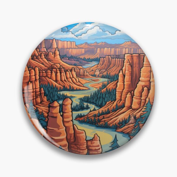 Item preview, Bryce Canyon V6, National Park Sticker, Water Bottle, Travel, Laptop, Bumper designed and sold by NAPARK.