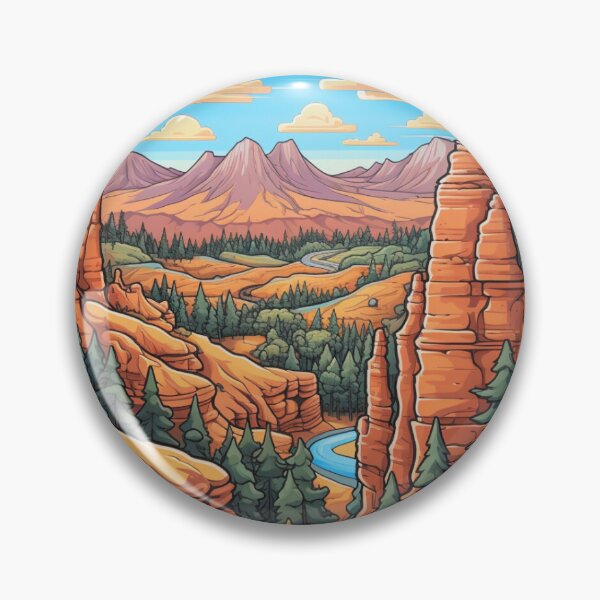 Item preview, Bryce Canyon V8, National Park Sticker, Water Bottle, Travel, Laptop, Bumper designed and sold by NAPARK.
