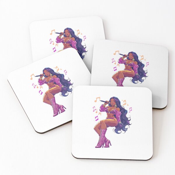 Item preview, Megan Thee Stalion as Cartoon designed and sold by Ragil-Studio.