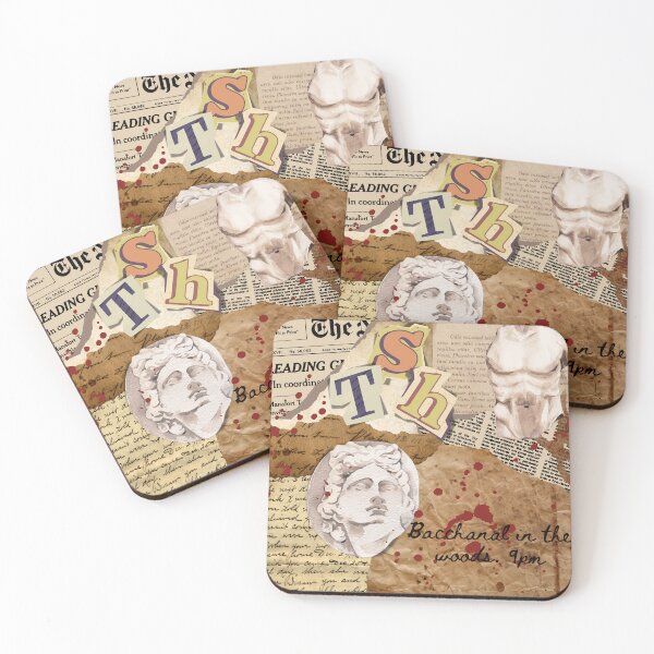 Item preview, Dark Academia Collage No. 3 designed and sold by ExcelsiorArt.