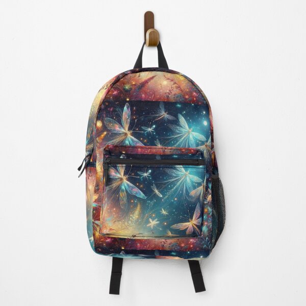 Item preview, Spectacular Colorful Magical Firefly Pattern designed and sold by DigiDreamyArt.