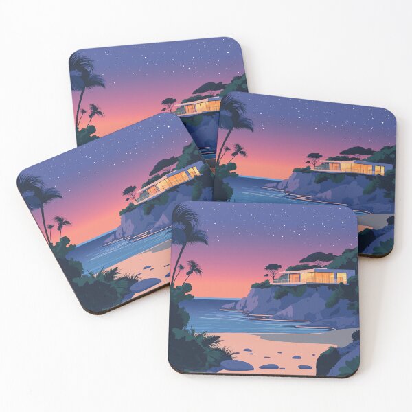 Item preview, Beach House at Sunset designed and sold by Tech Tones.