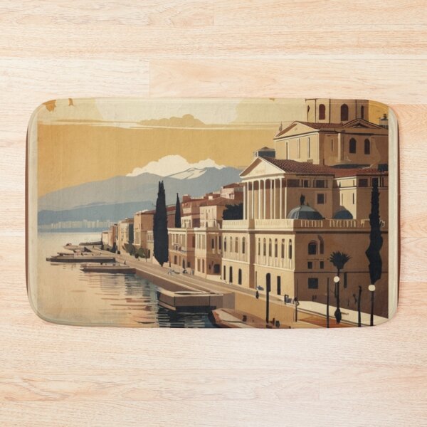 Item preview, 044 Vintage Thessaloniki, Greece Poster Design designed and sold by Alexis Art Collection.