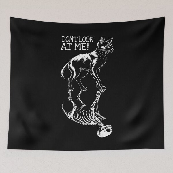 Item preview, Schrodingers Cat Skeleton Funny Quantum Physics Science designed and sold by GrandeDuc.