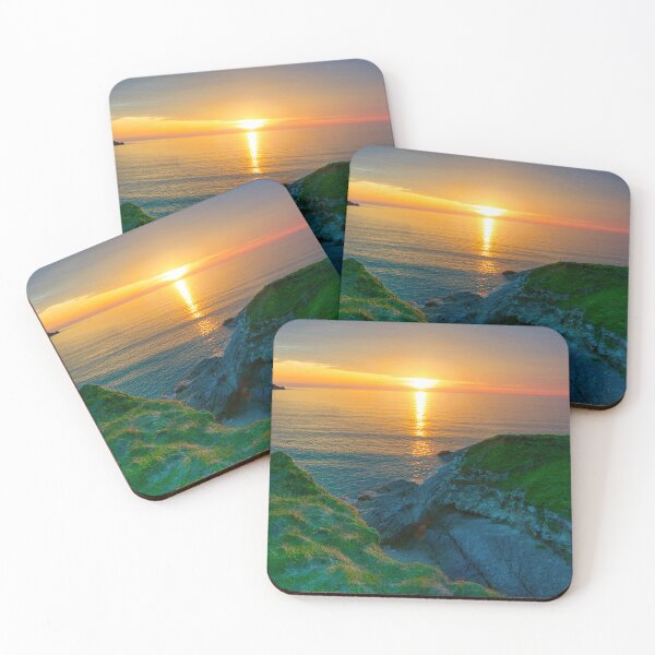 Item preview, Newquay Coast Sunset designed and sold by Alisonchambers2.