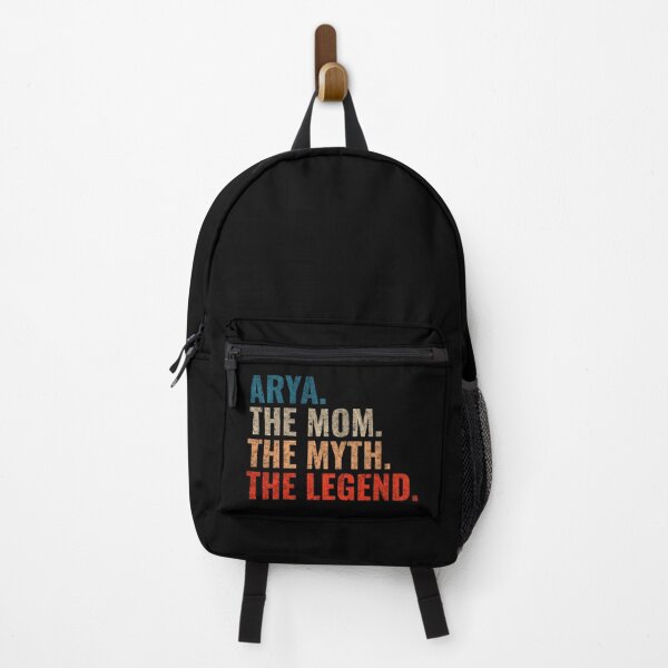 Item preview, Arya The Mom The Myth The Legend Arya Name Retro 70s distress designed and sold by Teelogic.