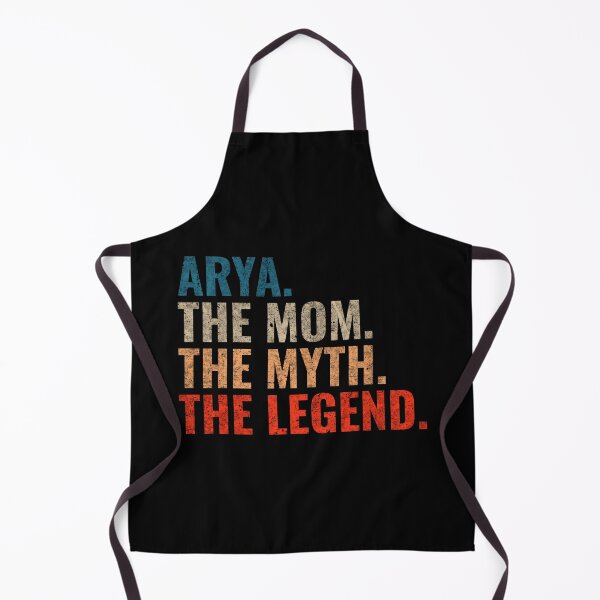 Item preview, Arya The Mom The Myth The Legend Arya Name Retro 70s distress designed and sold by Teelogic.