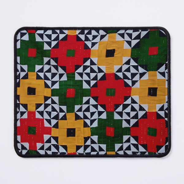 Item preview, Sindhi Rilli Design - Ralli - Relhi Art From Sindh. Ralli colorful wall Hanging. Sindhi Quilt Design Art Piece.  designed and sold by TheNatureTalent.