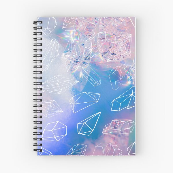 Item preview, Blue Pink and Ethereal Sky Crystals  designed and sold by WildWoodlandWitch.