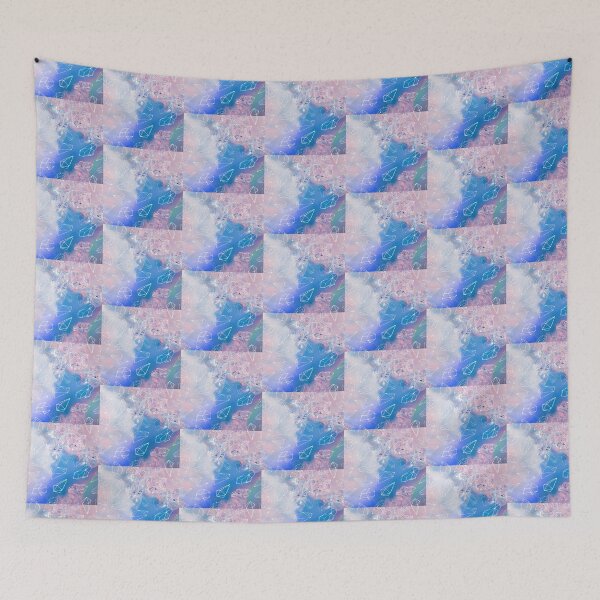 Item preview, Blue Pink and Ethereal Sky Crystals  designed and sold by WildWoodlandWitch.