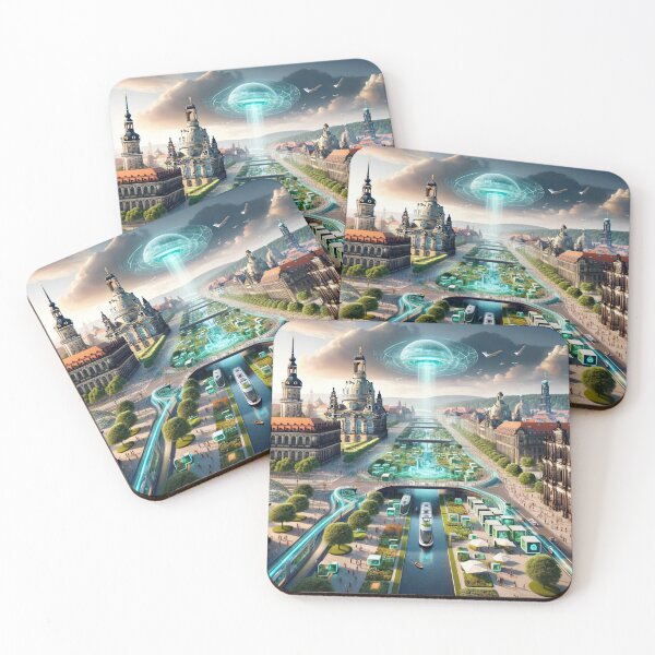 Item preview, Dresden - Futuristic Cities designed and sold by Eric Nagel.
