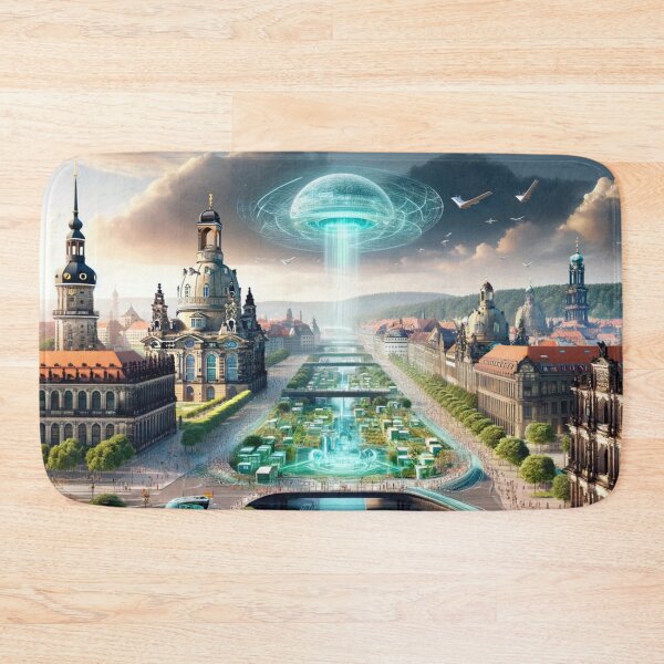 Item preview, Dresden - Futuristic Cities designed and sold by Eric Nagel.