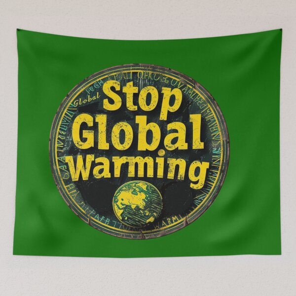 Item preview, Stop Global Warming designed and sold by Myra365Art.
