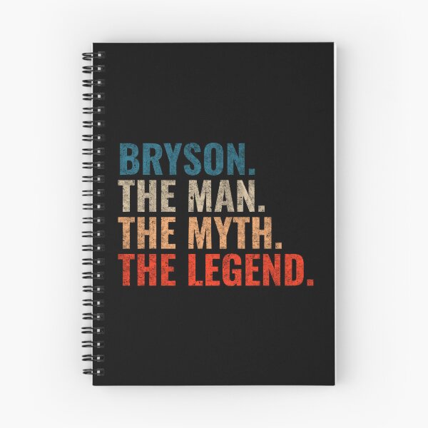Item preview, Bryson The Man The Myth The Legend Bryson Name Retro 70s distress designed and sold by Teelogic.