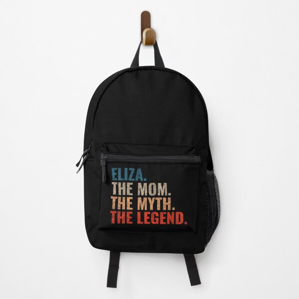 Item preview, Eliza The Mom The Myth The Legend Eliza Name Retro 70s distress designed and sold by Teelogic.