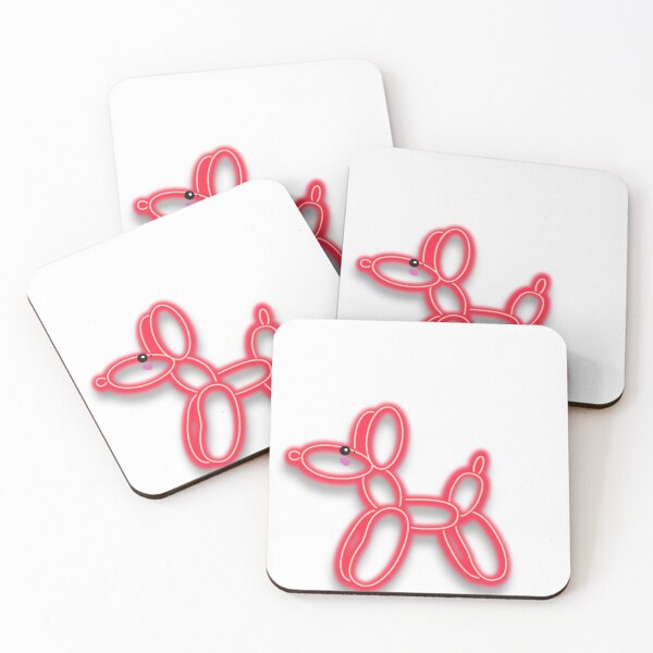 Item preview, Neon balloon dog sticker! designed and sold by Playful Strokes pom@pom.