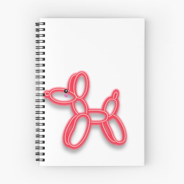 Item preview, ¡Pegatina de perro con globo de neón! designed and sold by Playful Strokes pom@pom.