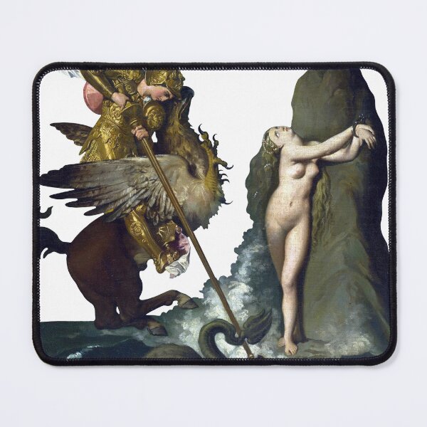 Item preview, Roger Freeing Angelica designed and sold by elinaarbidane.