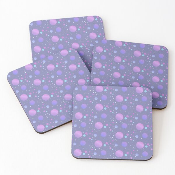 Item preview, Pale deep blue purple dots | dusty blue purple dotted designed and sold by lausn.