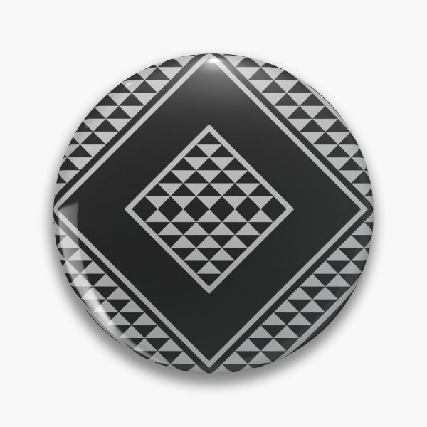 Item preview, Mana Maori - Gray or Grey Pattern Maori Design designed and sold by LifeIsHecktic.