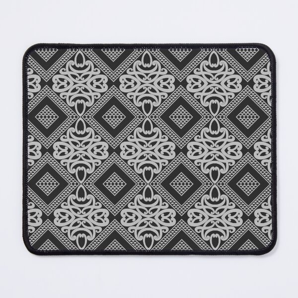 Item preview, Mana Maori - Gray or Grey Pattern Maori Design designed and sold by LifeIsHecktic.